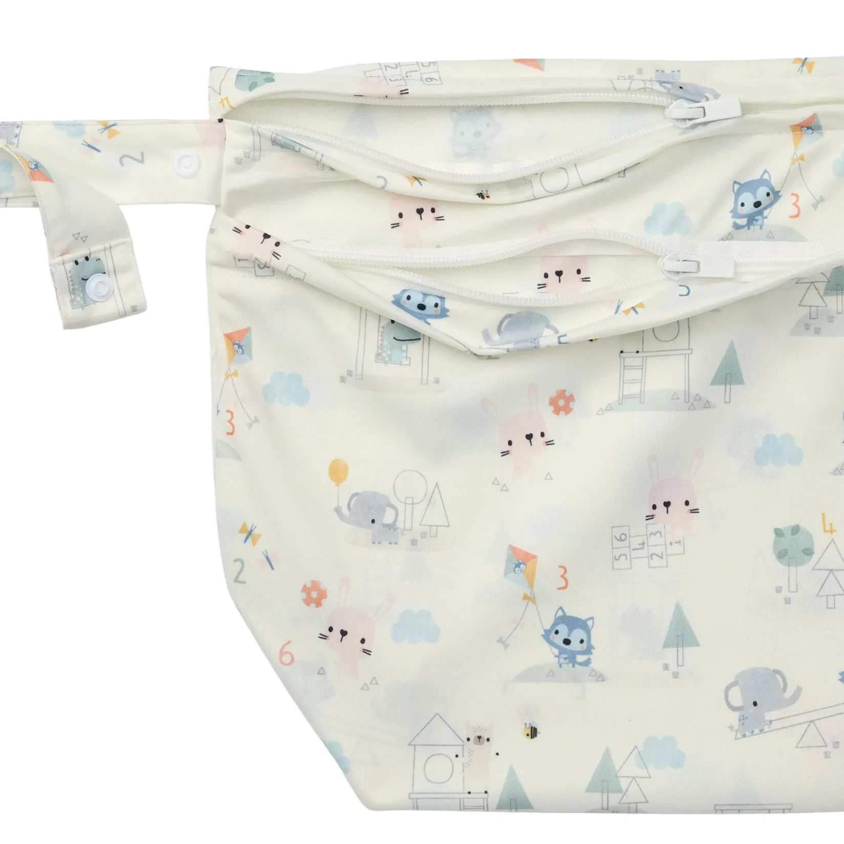 Diaper Bags|Diaper Bags>Loulou Lollipop Dry Bag- Mini Mathletes