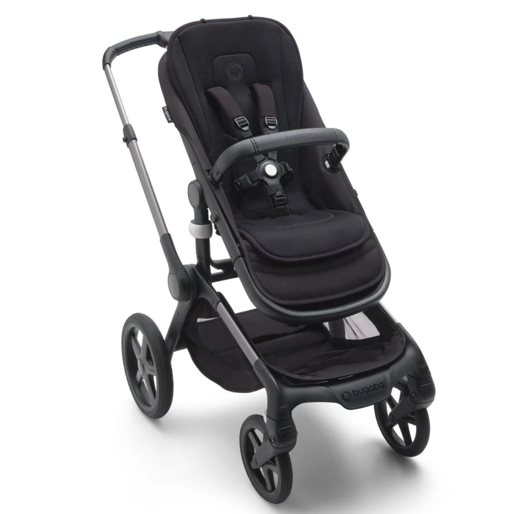 Winter Activities|Strollers & Trailers>Bugaboo Dual Comfort Seat Liner - Midnight Black
