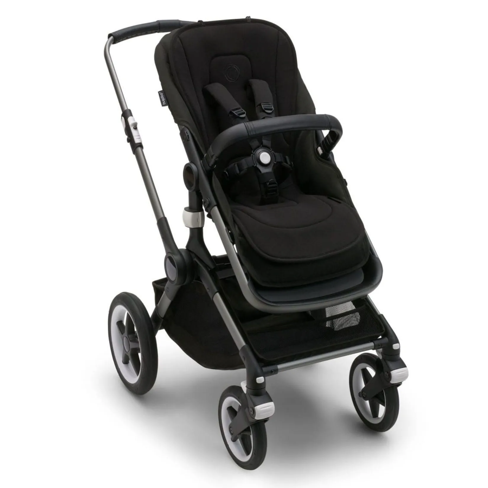Winter Activities|Strollers & Trailers>Bugaboo Dual Comfort Seat Liner - Midnight Black