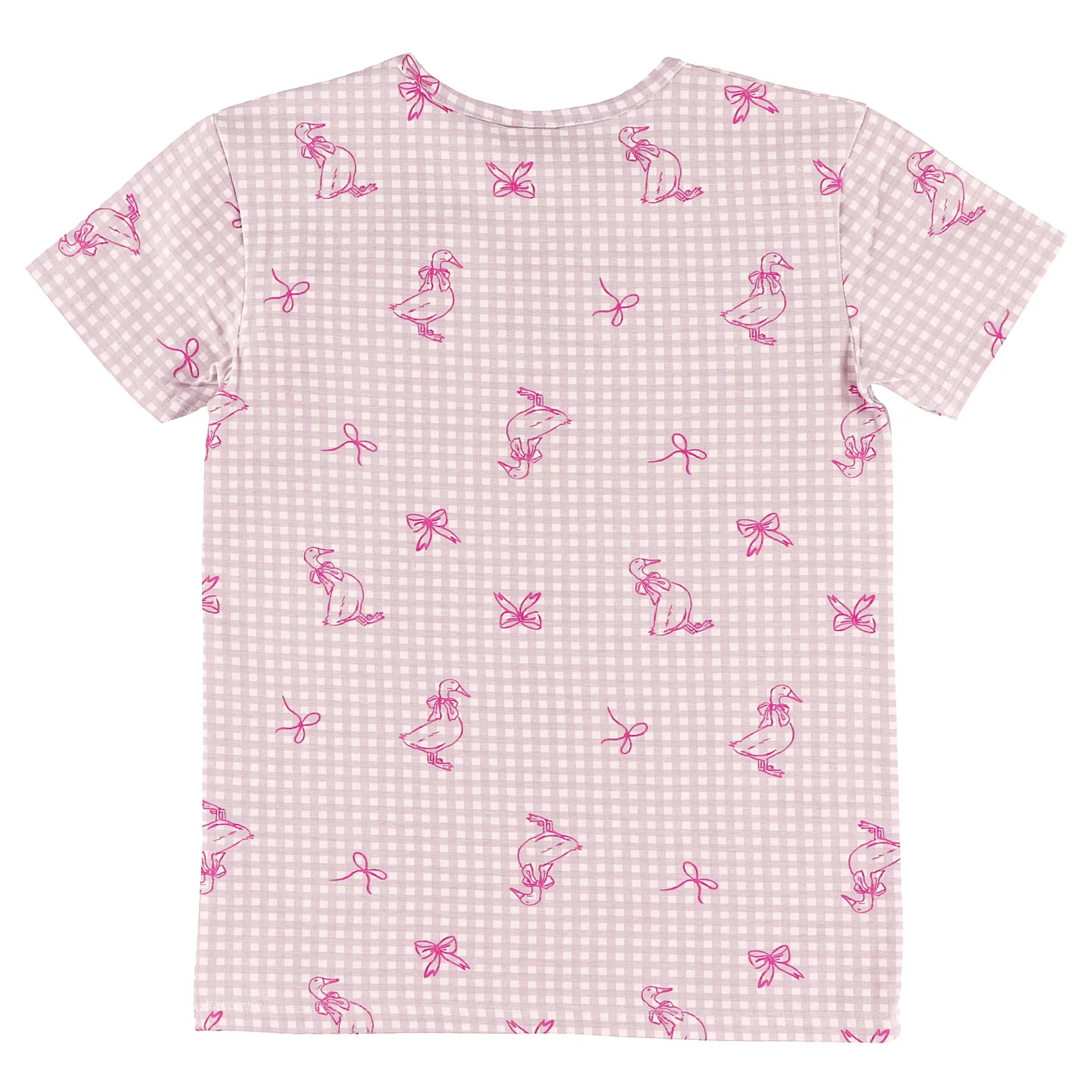 New Duck Vichy T-shirt 2-8y Kids Tops