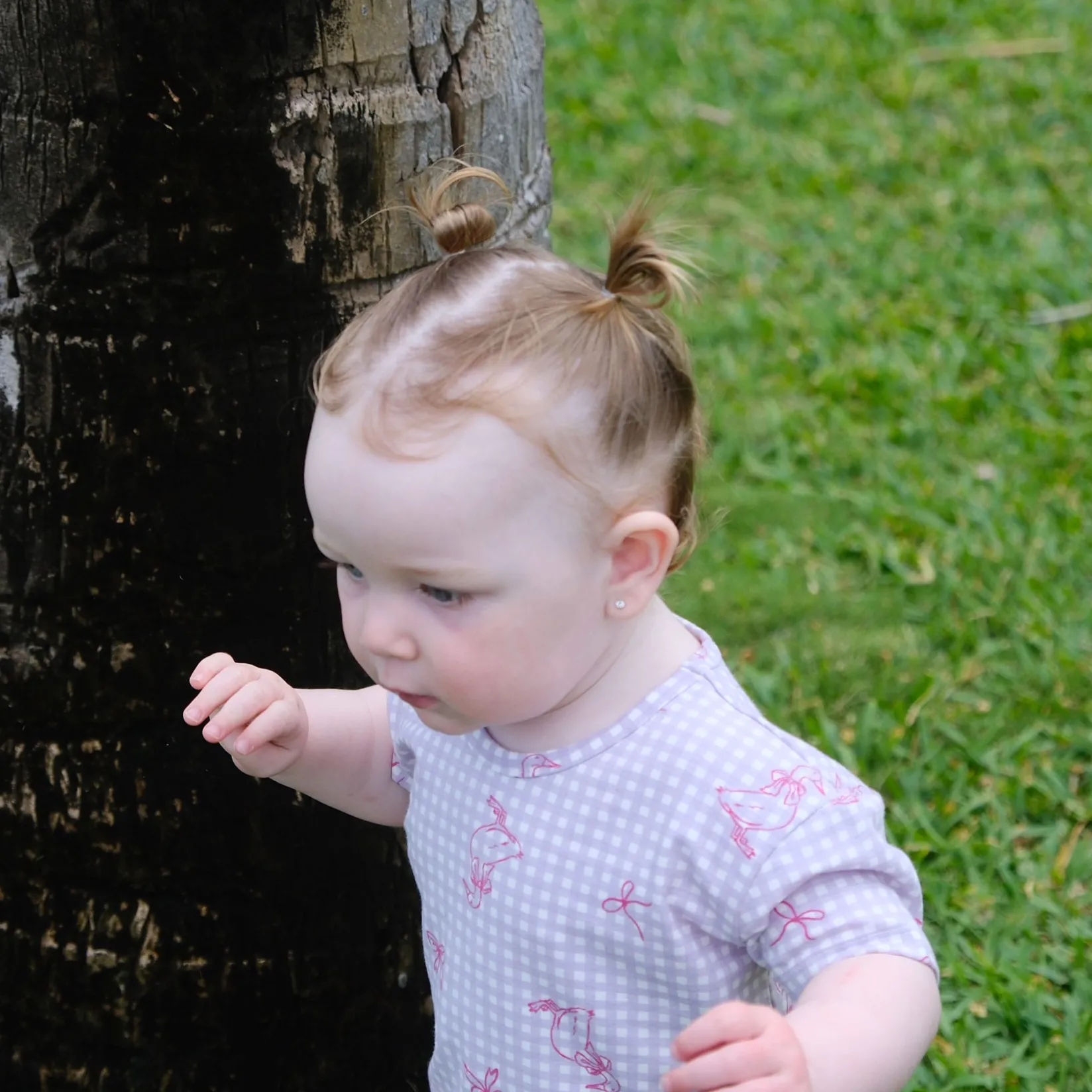 New Duck Vichy T-shirt 2-8y Kids Tops