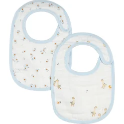 Breastfeeding|Bibs>Petit Lem Ducks 2pc Bibs
