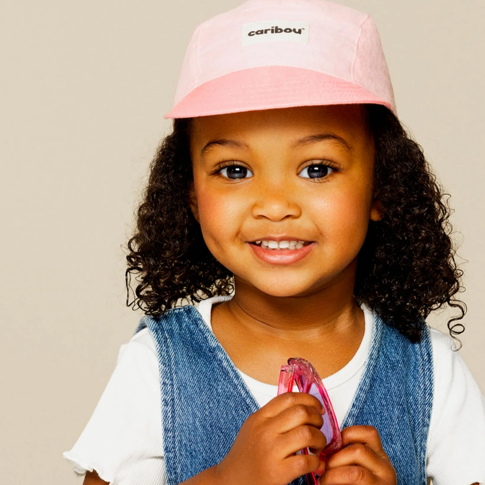 Hats And Caps>Caribou Duo Cap 4-18y Pink