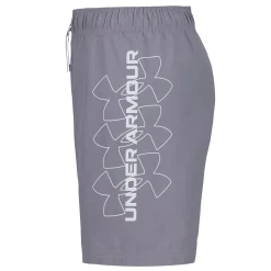 Swimsuits>Under Armour Dwr Print Volley 8-16 Charcoal