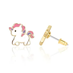 Teething Toys>Girl Nation Earrings - magic Unicorn