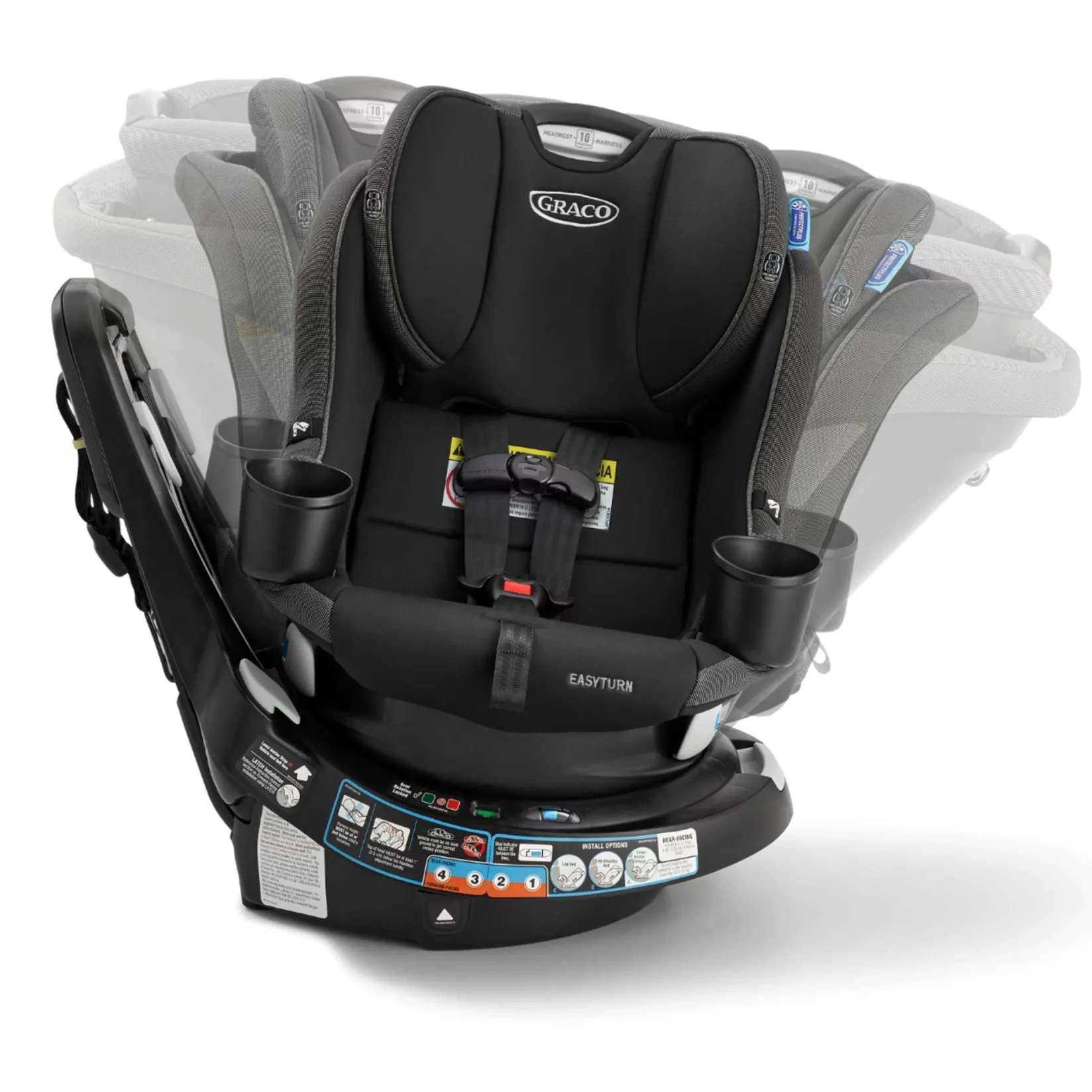 Car Seats & Booster Seats|Car Seats>Graco Easyturn 360 Car seat - Cyran