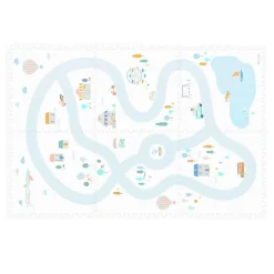 New EEVAA Puzzle Mat Village Developmental Toys|Play Mat