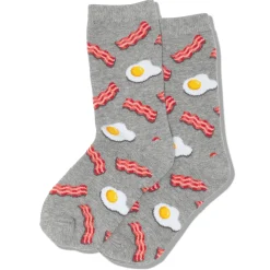 Sale Eggs and Bacon Socks 4-12y Kids/BOY Socks|Underwear & Socks