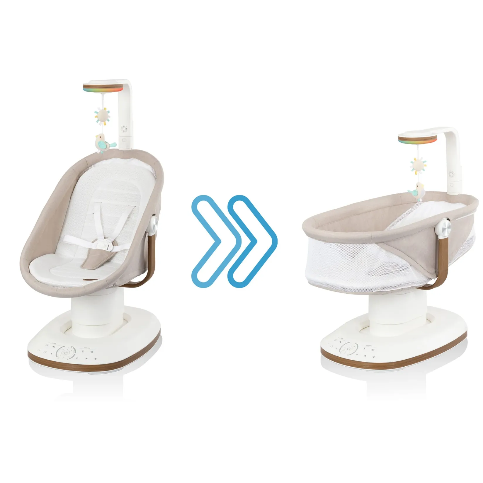 Online Elara Swing 2-in-1 - Coastal Coffee Swings & Rockers