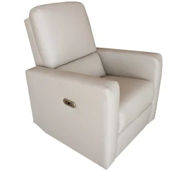 Gliders & Rocking Chairs|Gliders & Rocking Chairs>Dormatex Electric Rocking and Swivel Armchair - Vinyl Tanner #20
