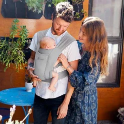 Online Embrace Mesh Newborn Carrier - Soft Grey Outdoors & Travel|Baby Carriers