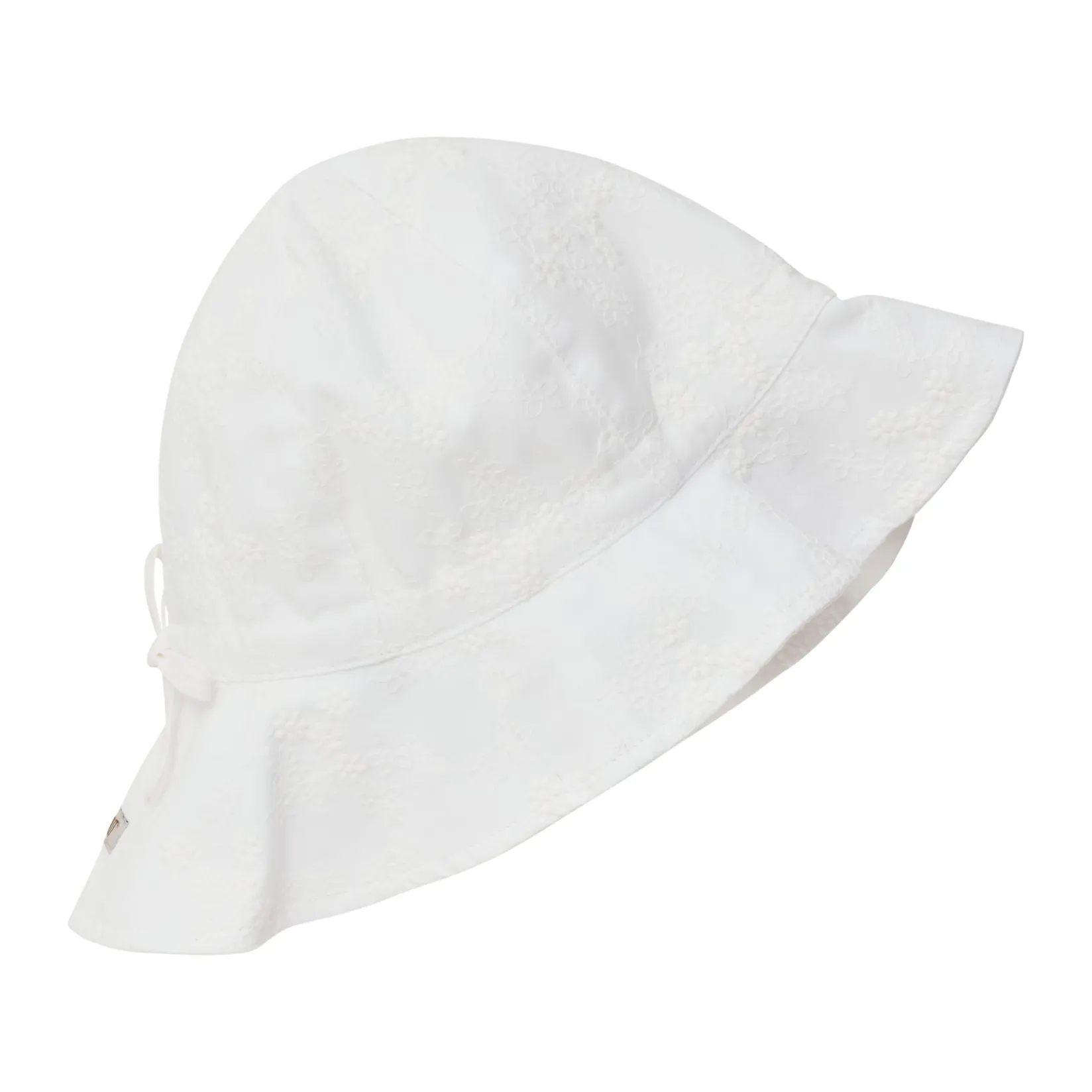 Hats & Caps>Huttelihut Embroidery Summer Hat 2-8 White