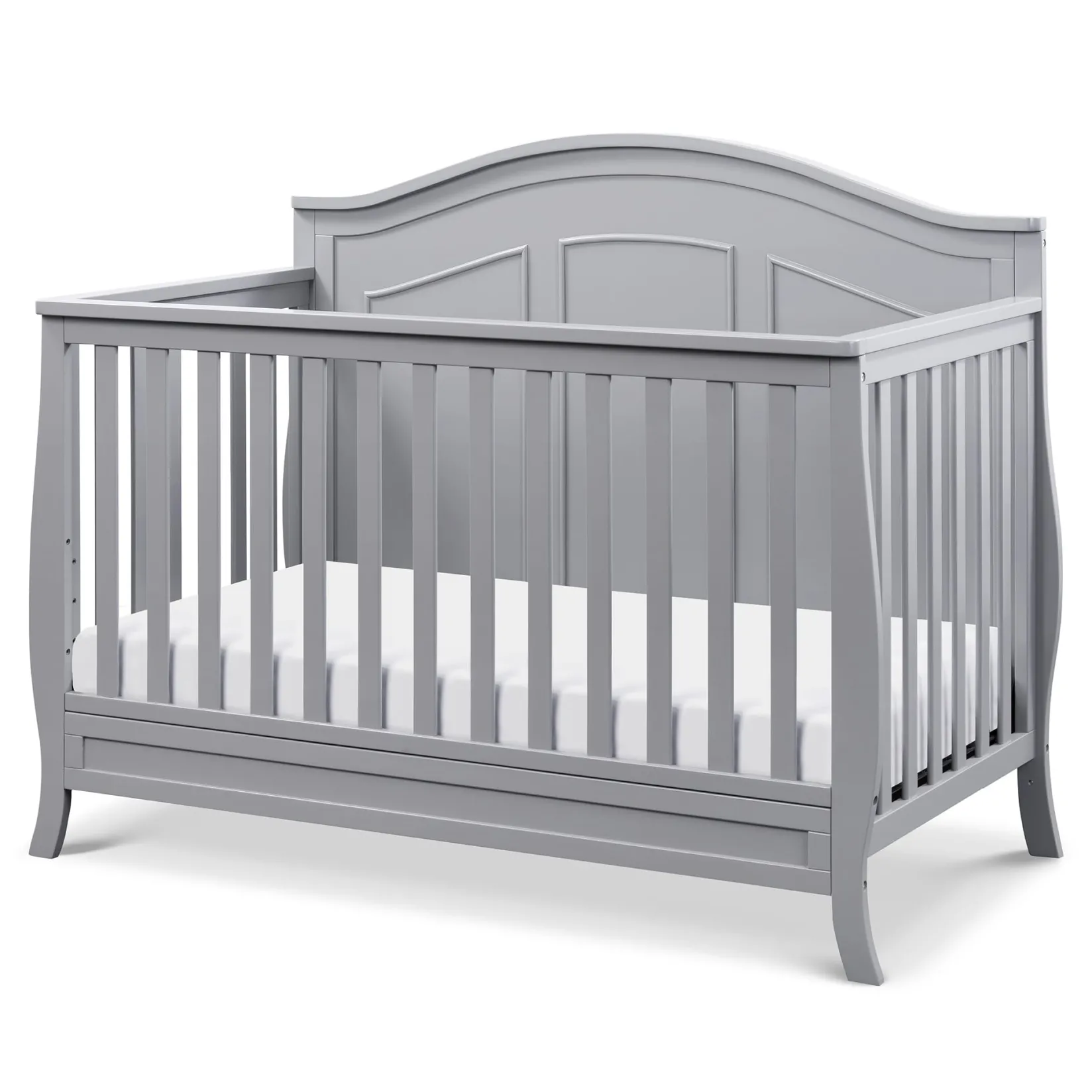Cribs & Mattresses|Cribs & Mattresses>DaVinci Emmett 4-in-1 Convertible Crib - Grey