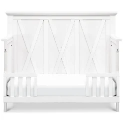 Clearance Emory Farmhouse 4-in-1 Convertible Crib - Linen White Cribs & Mattresses|Cribs & Mattresses