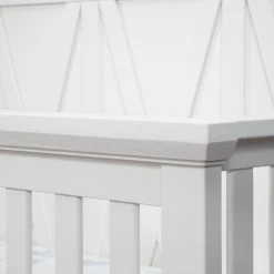 Clearance Emory Farmhouse 4-in-1 Convertible Crib - Linen White Cribs & Mattresses|Cribs & Mattresses