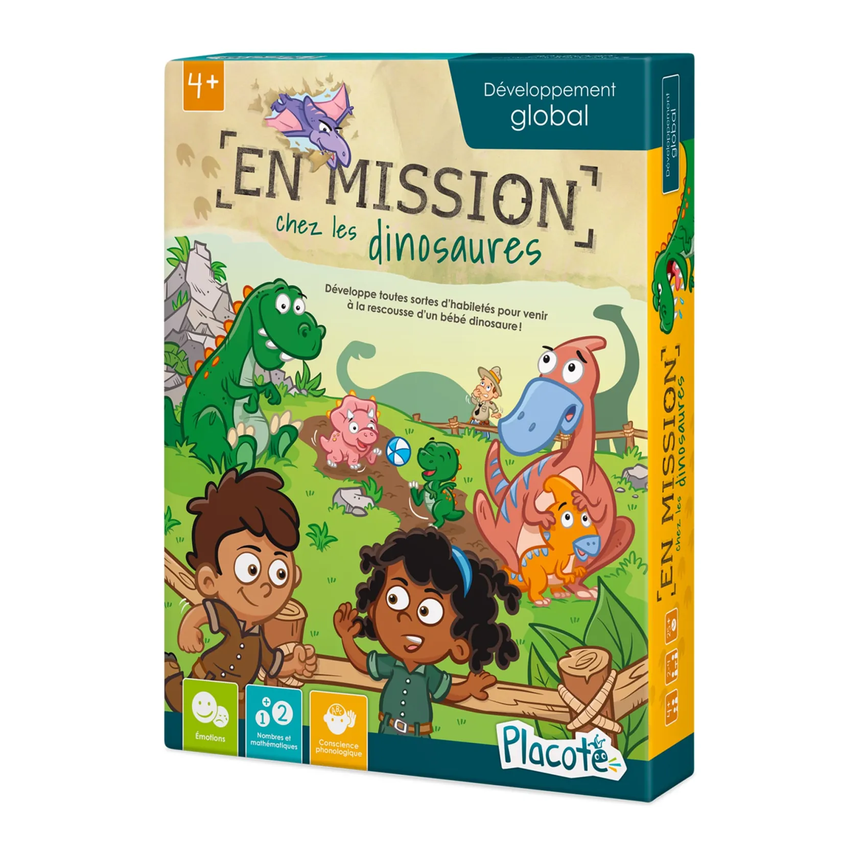 Board Games>Placote En Mission Chez Les Dinosaures