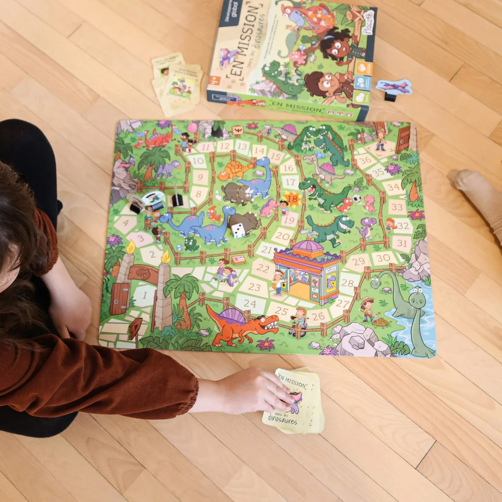 Board Games>Placote En Mission Chez Les Dinosaures