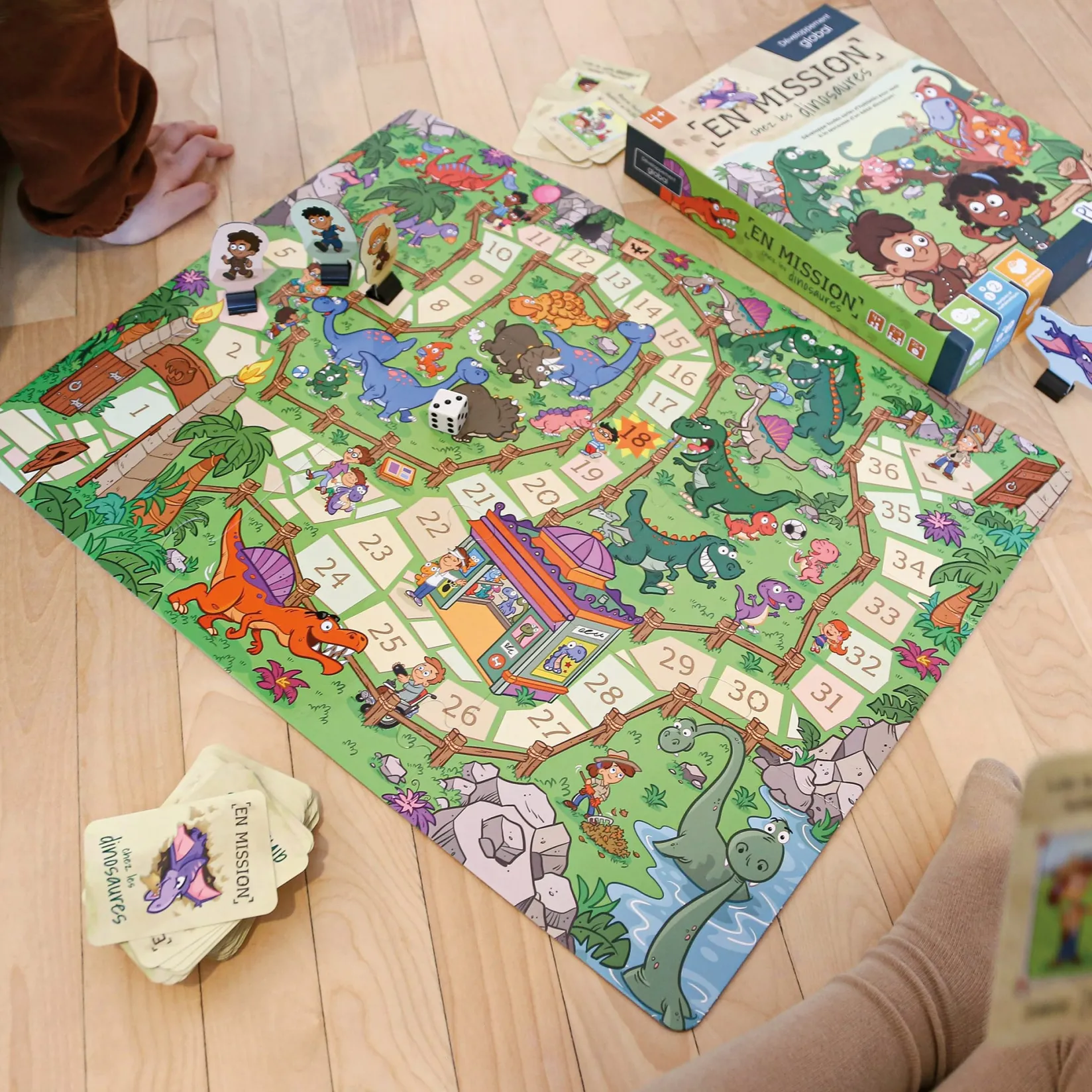 Board Games>Placote En Mission Chez Les Dinosaures