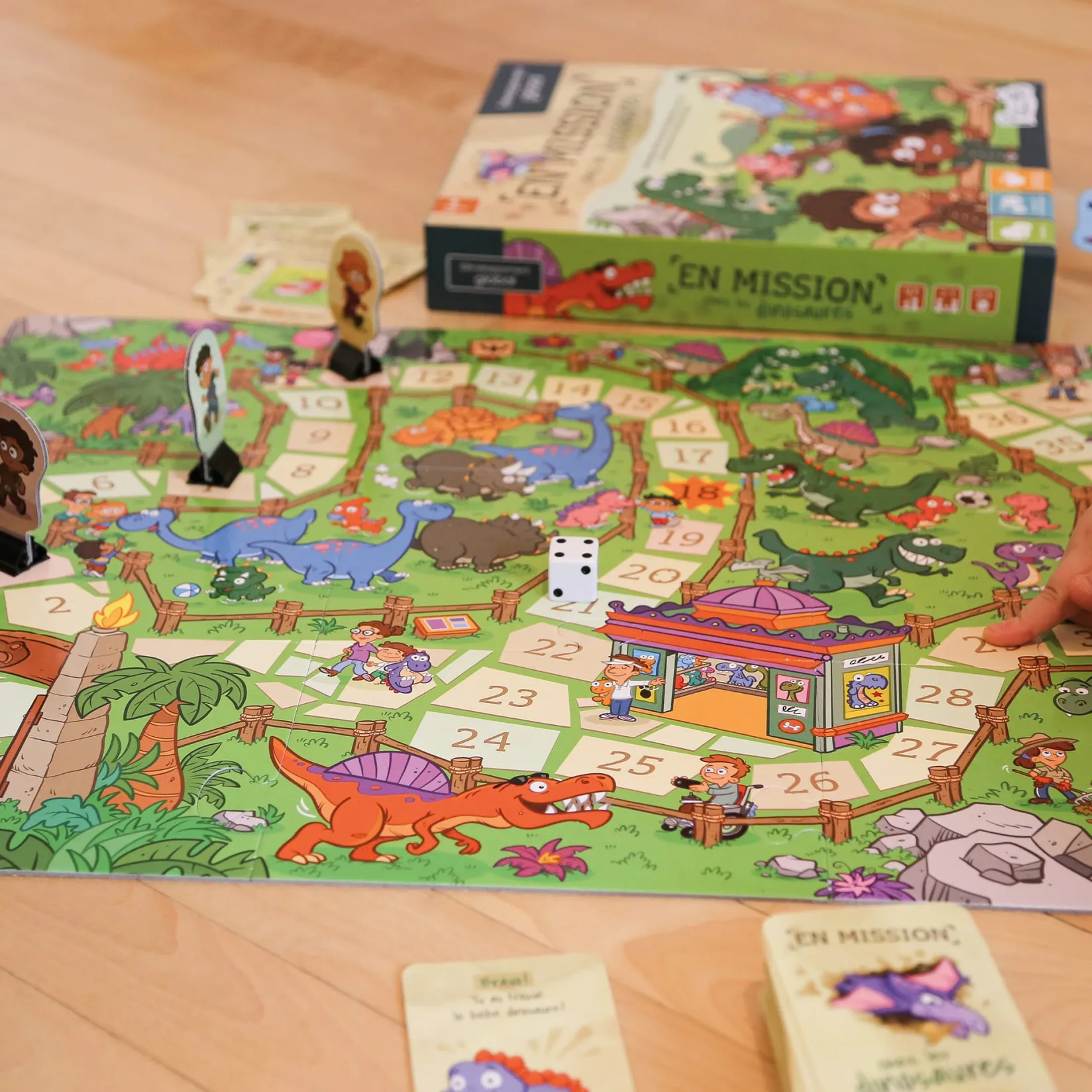 Board Games>Placote En Mission Chez Les Dinosaures