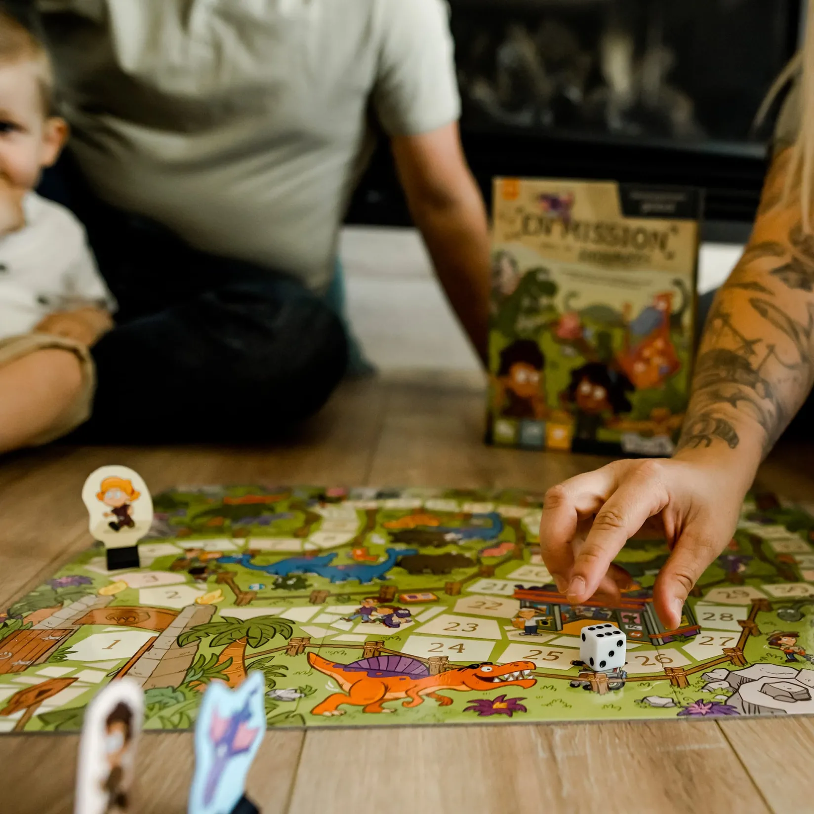 Board Games>Placote En Mission Chez Les Dinosaures