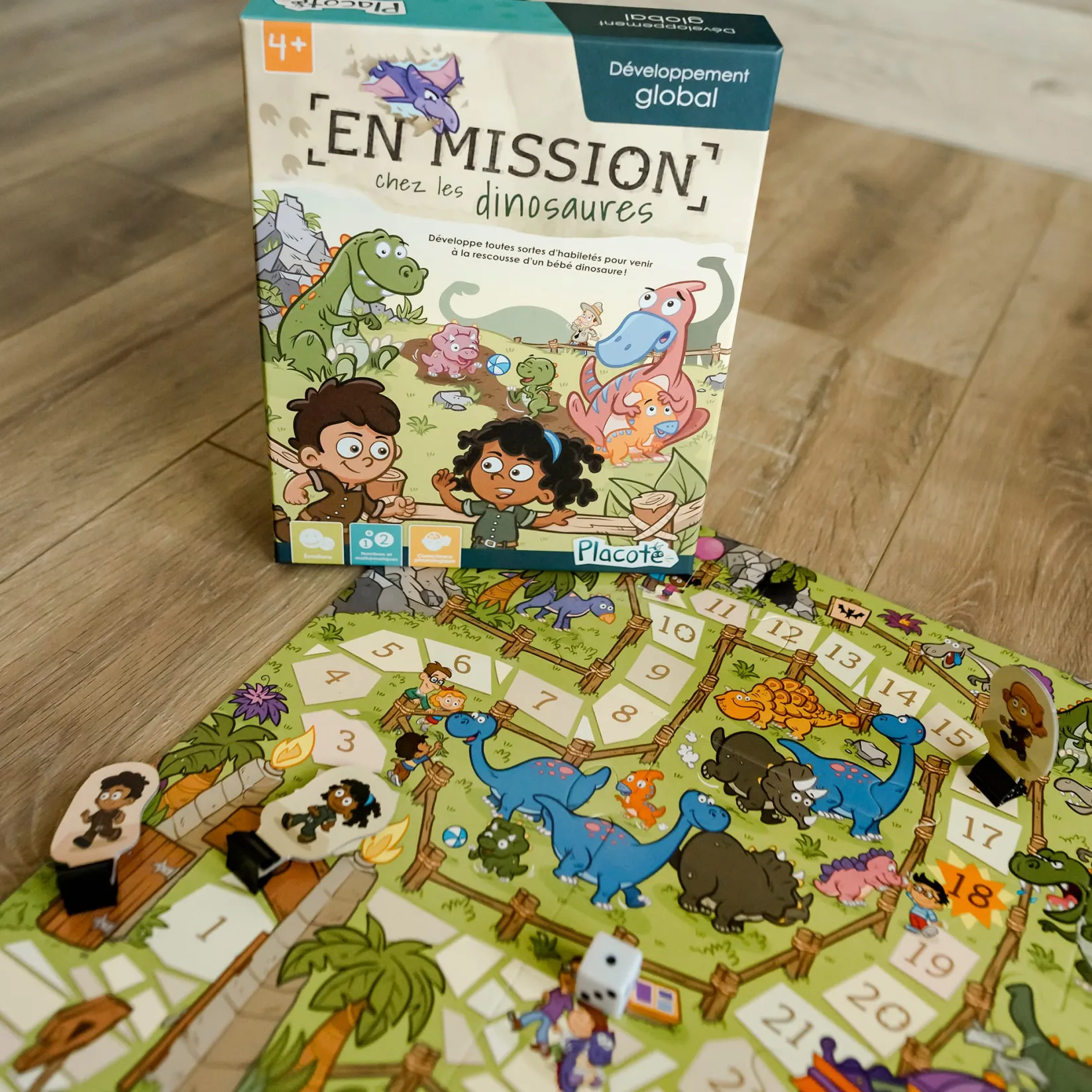 Board Games>Placote En Mission Chez Les Dinosaures