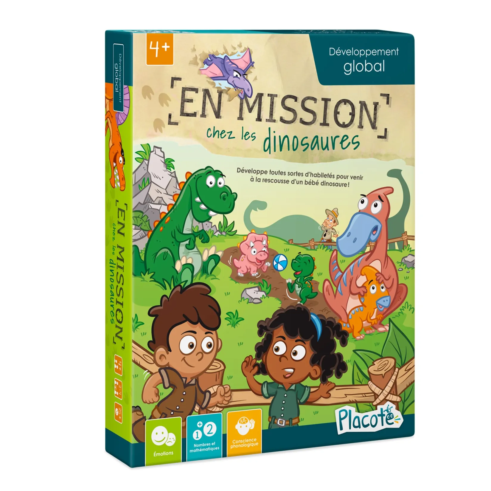 Board Games>Placote En Mission Chez Les Dinosaures