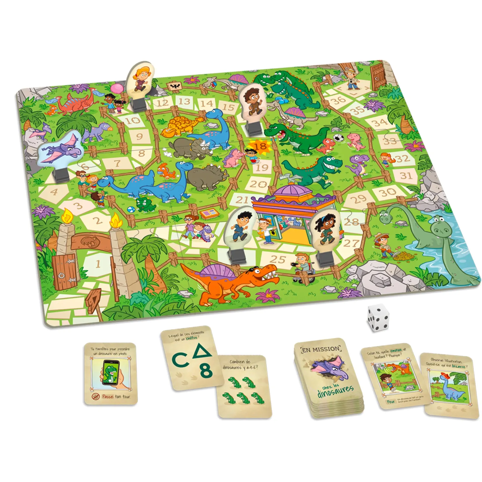 Board Games>Placote En Mission Chez Les Dinosaures