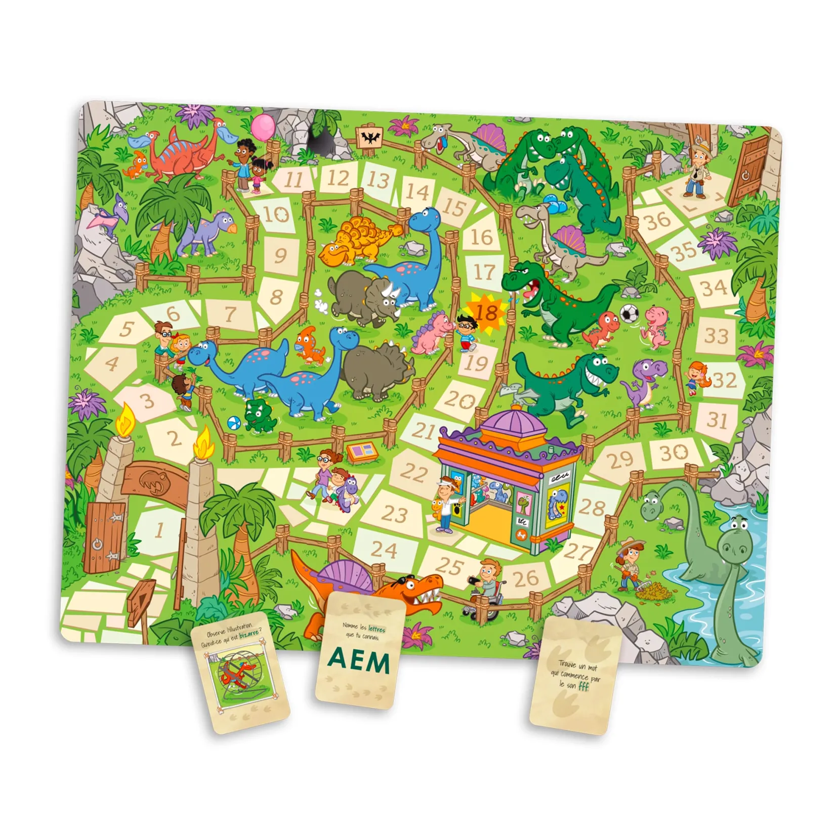 Board Games>Placote En Mission Chez Les Dinosaures