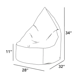 Kid'S Tables & Chairs>Arico Ergo Junior Bean Bag Paloma - Agave