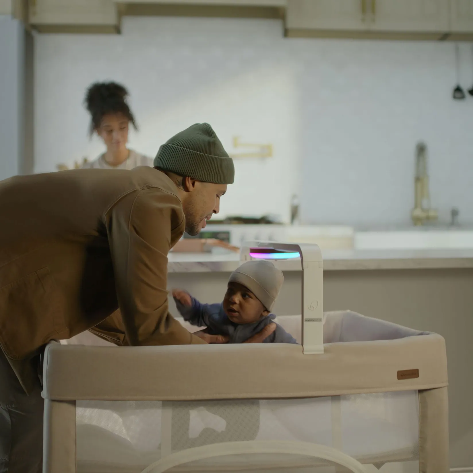 Playards & Bassinets|Playards & Bassinets>Evenflo Eris Playard - Coastal Coffee