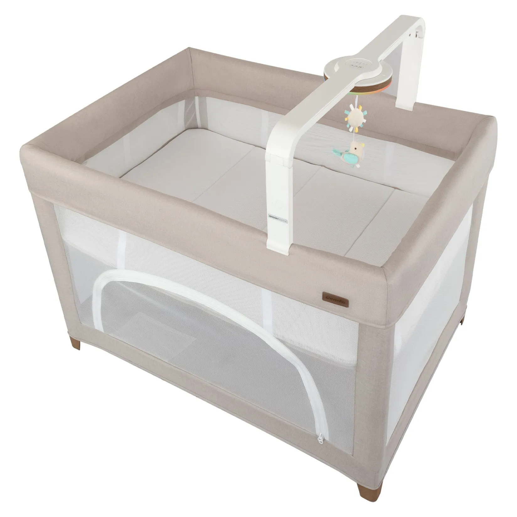 Playards & Bassinets|Playards & Bassinets>Evenflo Eris Playard - Coastal Coffee