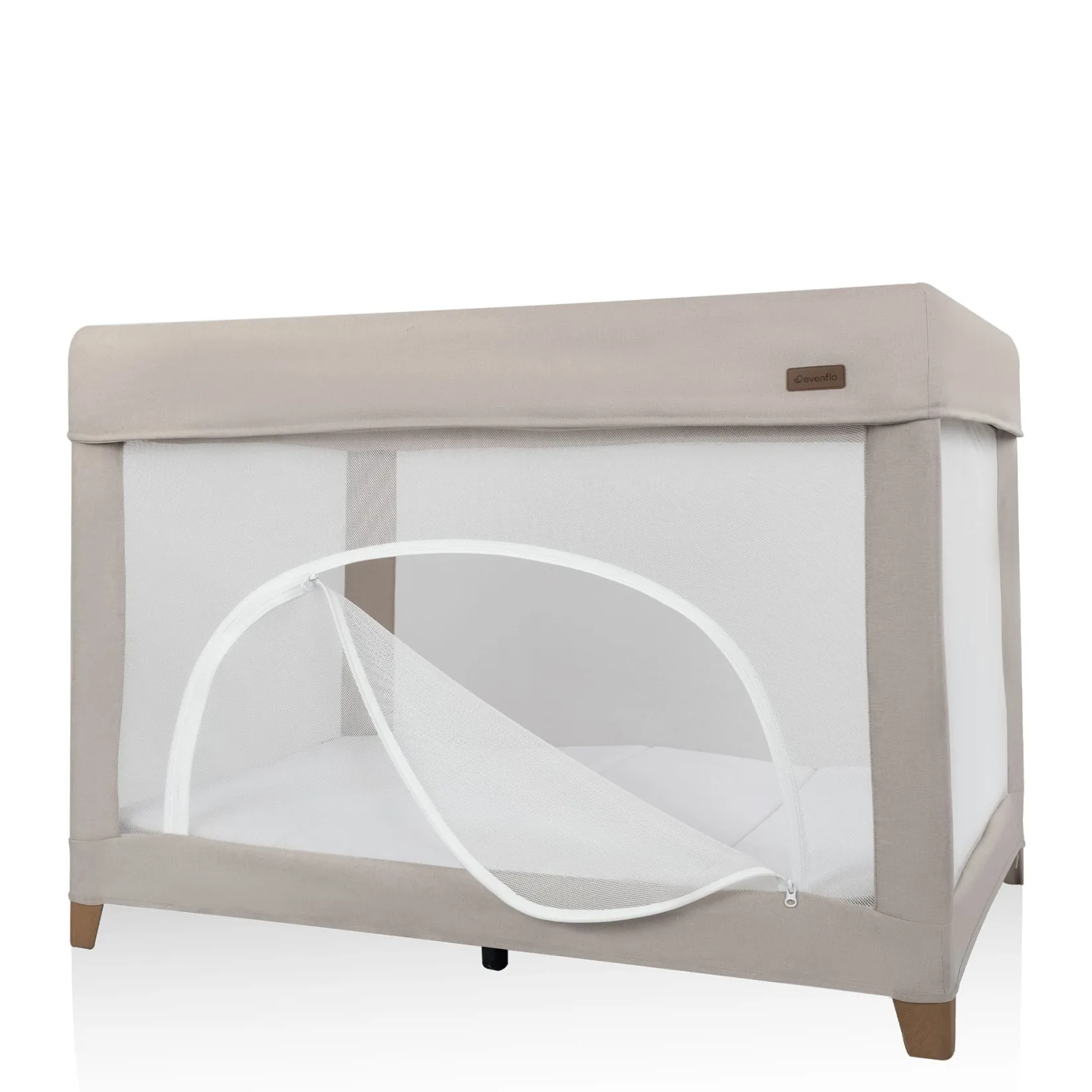 Playards & Bassinets|Playards & Bassinets>Evenflo Eris Playard - Coastal Coffee