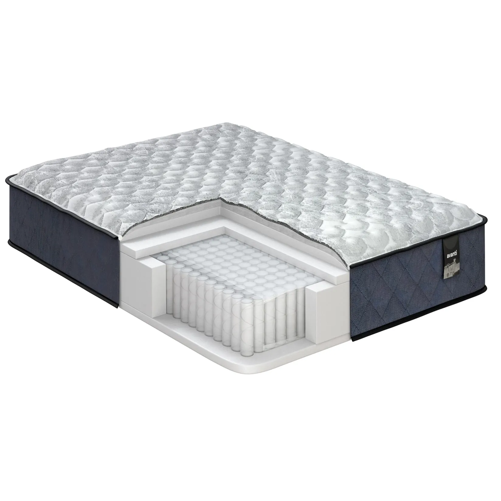 Discount Espresso TightTop 9PO Rolled Twin Mattress - PROMO FREE SHIPPING Mattresses|Twin, Full & Queen Beds