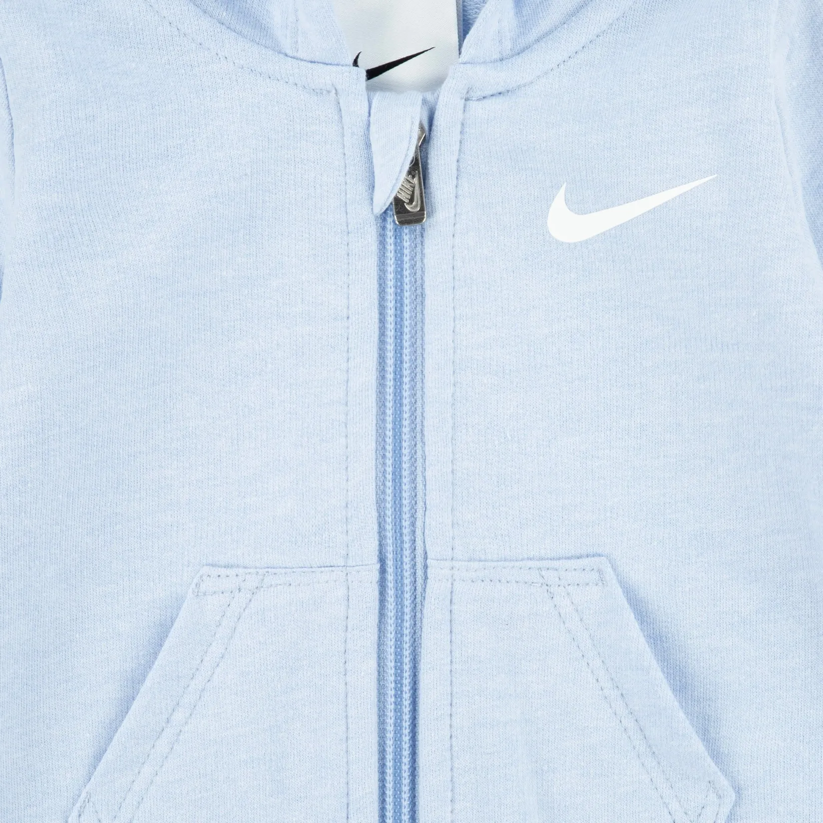 Rompers & Jumpsuits>Nike Essential Hooded Coverall 0-9m Blue