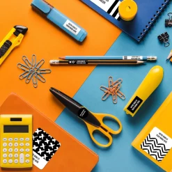 New Essential Name Labels - Black patterns Kids Personalized Name Labels|Personalized Name Labels