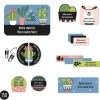 Personalized Name Labels|Personalized Name Labels>Clement - Impressions Essential Name Labels - Cactus