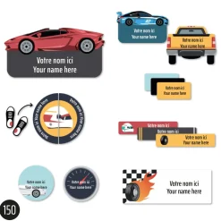 Personalized Name Labels|Personalized Name Labels>Clement - Impressions Essential Name Labels - Cars