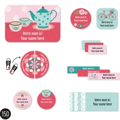 Online Essential Name Labels – Garden Kids Personalized Name Labels|Personalized Name Labels