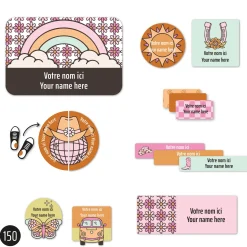 Personalized Name Labels|Personalized Name Labels>Clement - Impressions Essential Name Labels - Rodeo