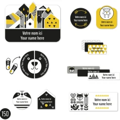 Personalized Name Labels|Personalized Name Labels>Clement - Impressions Essential Name Labels – Scandinavian