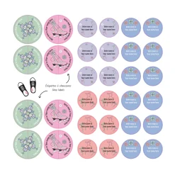 Clearance Essential Name Labels - Skate Kids Personalized Name Labels|Personalized Name Labels