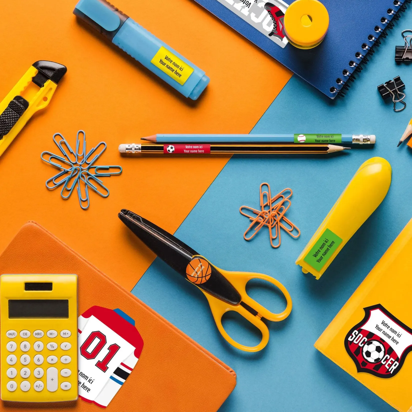 Personalized Name Labels|Personalized Name Labels>Clement - Impressions Essential Name Labels – Sports