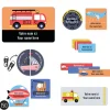 Discount Essential Name Labels - Transport Kids Personalized Name Labels|Personalized Name Labels