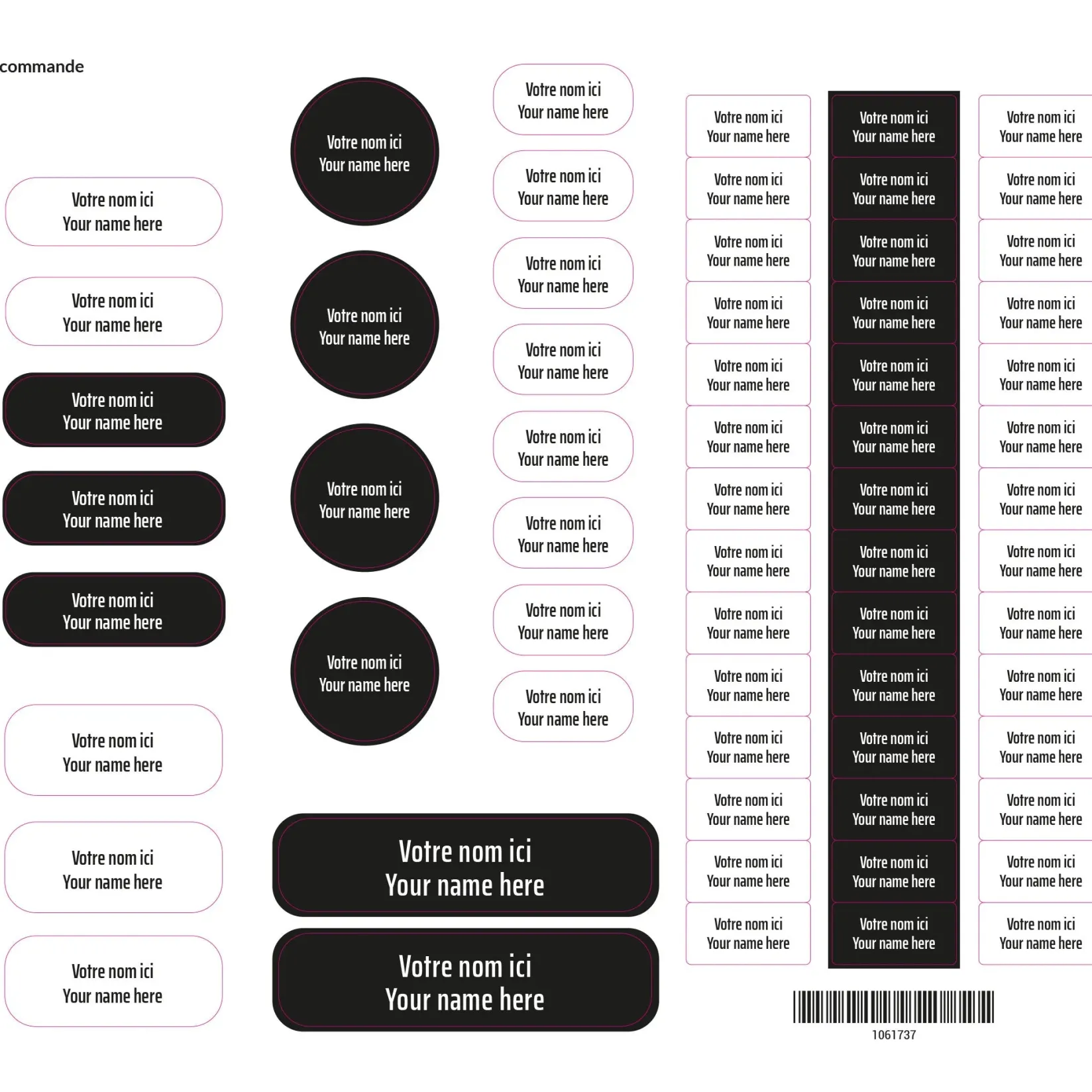 Best Essential Name Labels - Universals Kids Personalized Name Labels|Personalized Name Labels