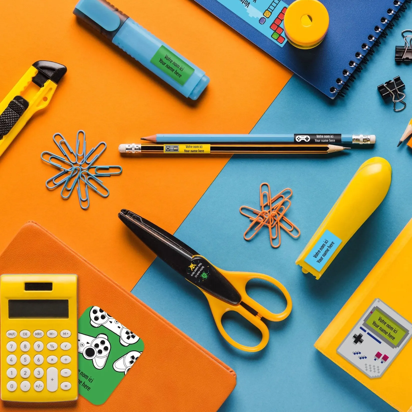 Personalized Name Labels|Personalized Name Labels>Clement - Impressions Essential Name Labels - Video Games