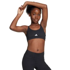 Sportswear|Tops>Adidas Essential Soft Touch Bra 7-16y Black