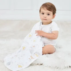Hot Essentials Cotton Muslin Swaddles 2 Pack - Disney™ (4) Winnie and Friends Kids Blankets|Blankets