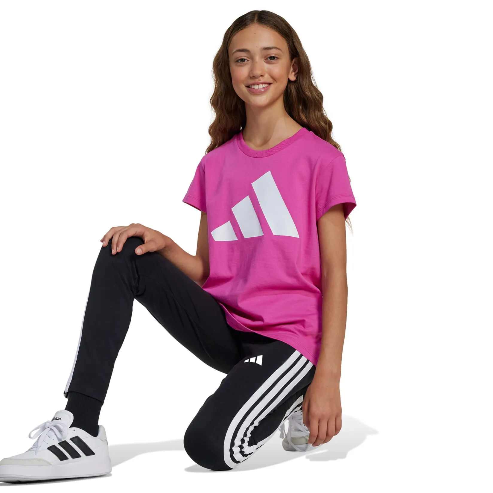 Sportswear|Leggings & Jeggings>Adidas Essentials Legging 7-16y Black
