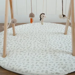 Tents & Play Mats|Play Mat>Ève u0026 Jul Eucalyptus Leaves Rug