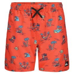 Swimsuits>Quiksilver Everyday Mix Volley 4-7 Red